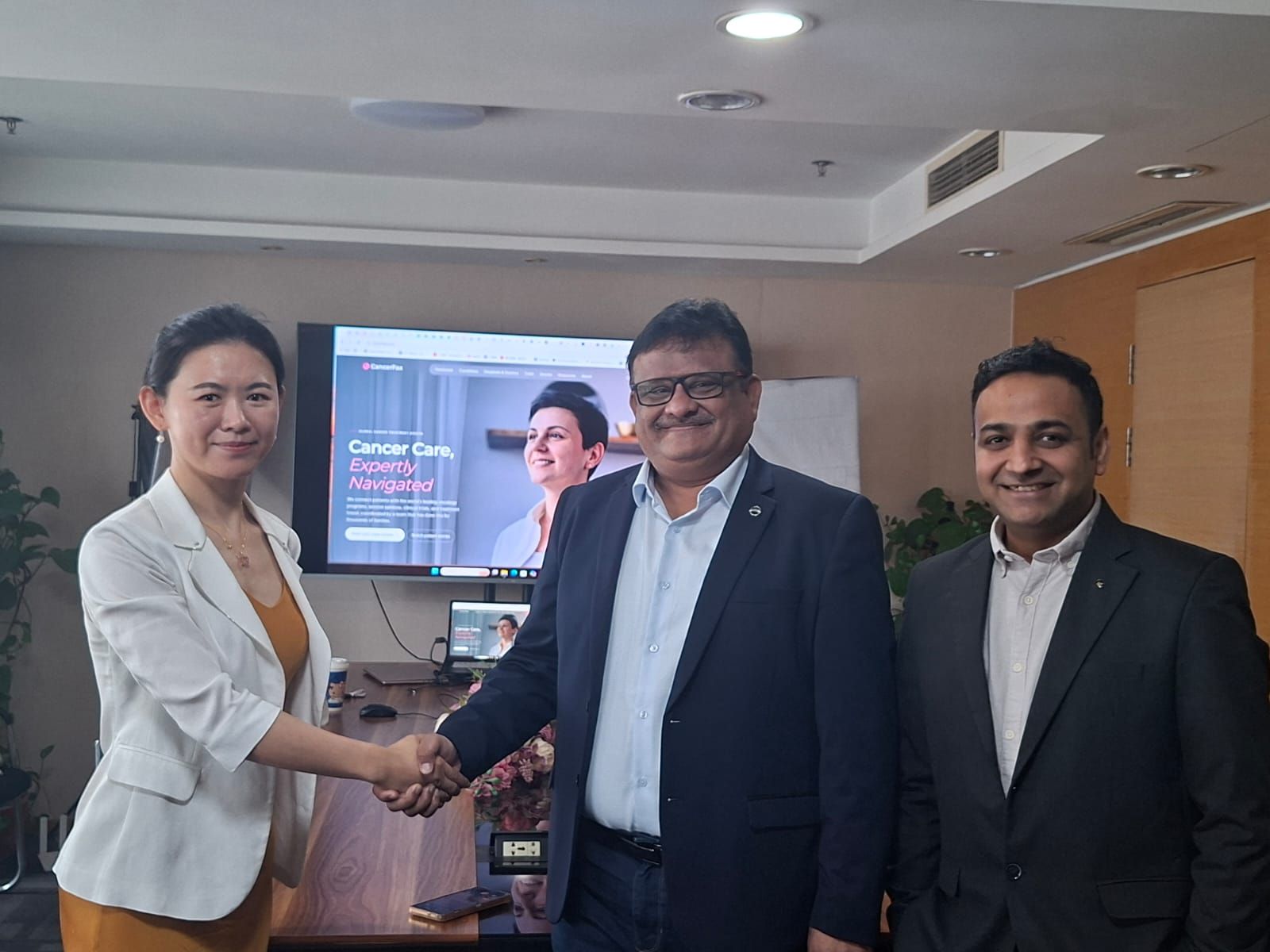CancerFax Partners with Global Oncology to Access China's Cancer Trial Network