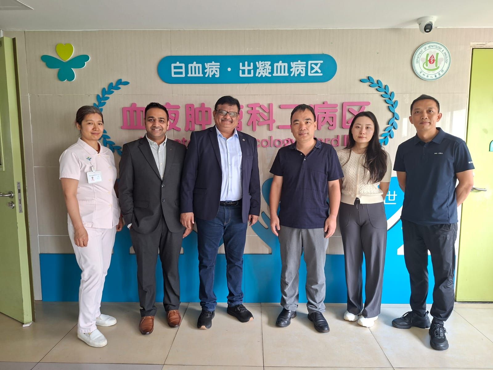 CancerFax Visits Shenzhen Children's Hospital BMT Center and Meets Prof. Liu Sixi